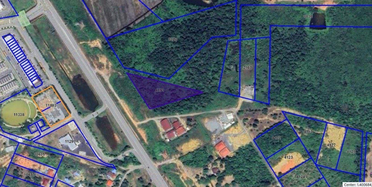 SP79 - TANAH PERTANIAN 1.954 EKAR - BUKIT PELALI PENGERANG.